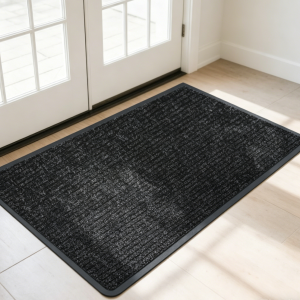 Natural rubber doormat