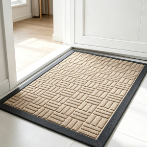 Washable ultra-thin door mat