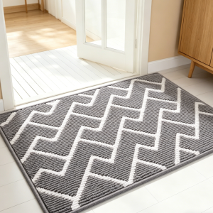 Natural Rubber Door Mat, Coffee