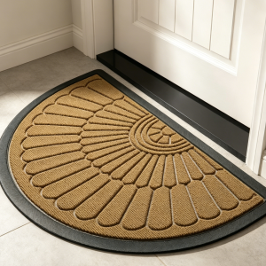Semicircular Rubber Door Mat