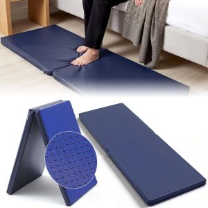 1 Pcs Fall Mat, 70 x 24 x 2 Fall Mat for Elderly Bedside Non Slip Foldable Safety Protection Pad Prevention Pad Reduce Risk for Handicap, Senior, Anti Fatigue